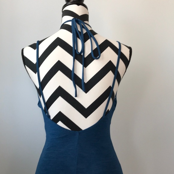 1 LG LEFT Teal Maxi Dress - Picture 6 of 7